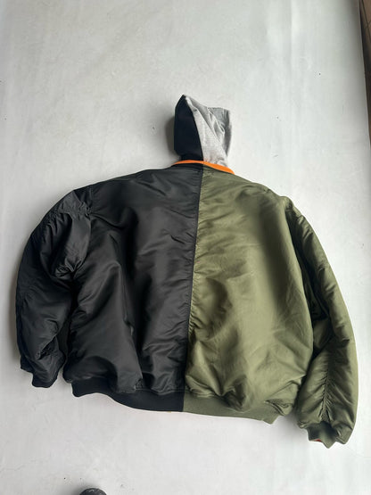 Vetements Color Block Bomber Jacket