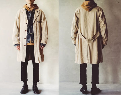 visvim peerless coat with vintage design