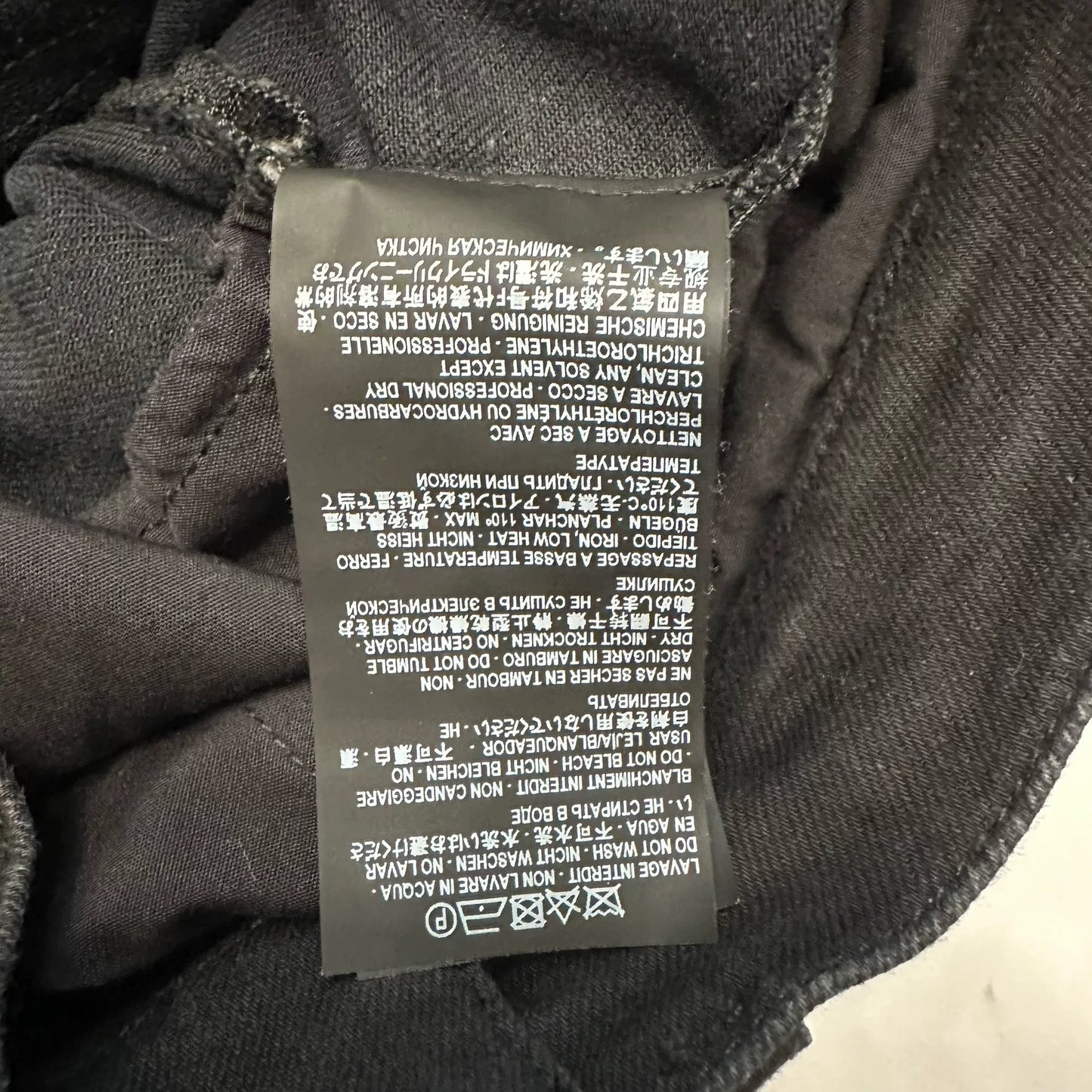 Saint Laurent Black Slim Fit Jeans