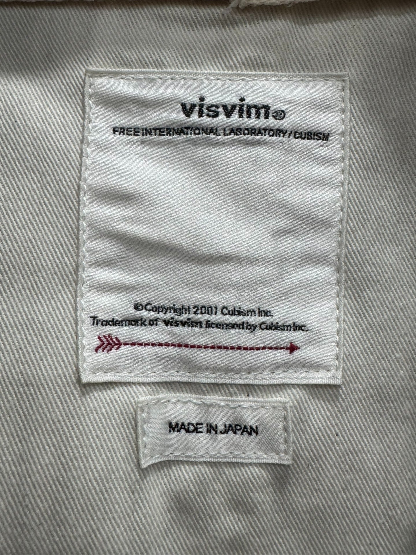 visvim Denim Striped Robe Size 5