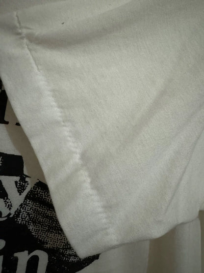 vintage 90s slogan tee shirt