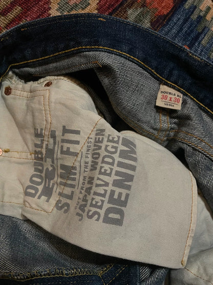 RRL American-Made Yellow Mud Washed Jeans
