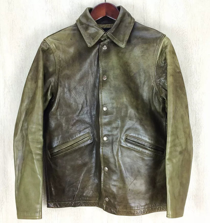 Far Eastern Handcrafted Leather Jacket