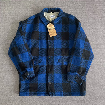 Tenderloin Blue Check Wool Jacket