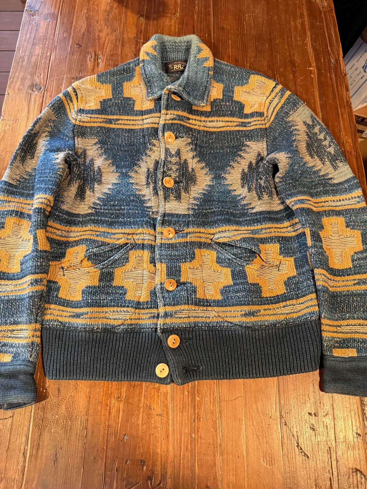 RRL Ralph Lauren Knit Cardigan S