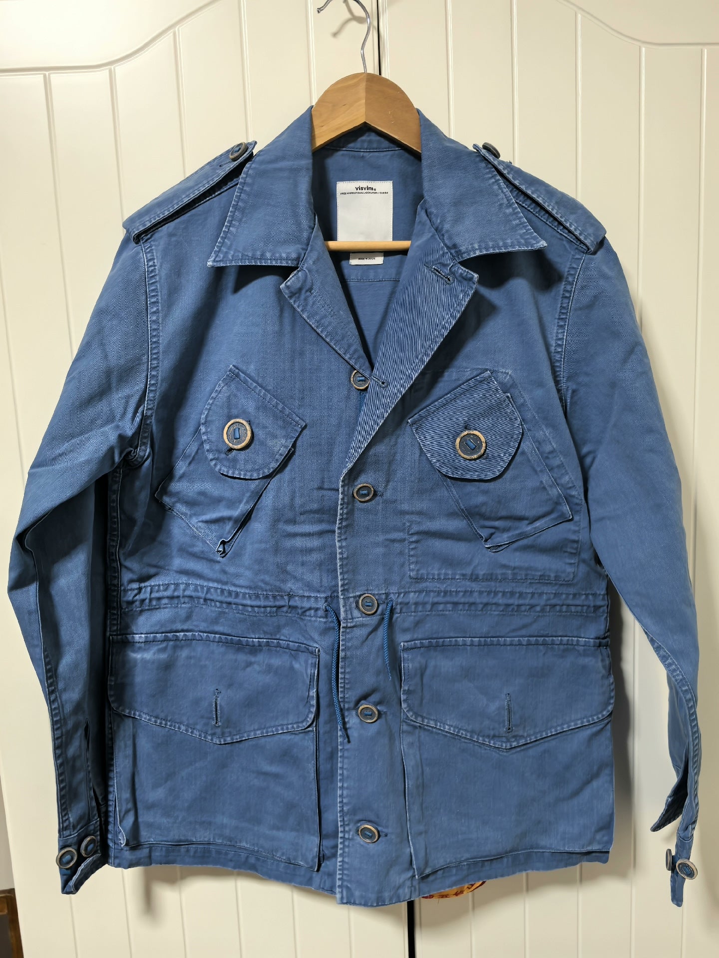 Visvim Men's Blue Denim Jacket