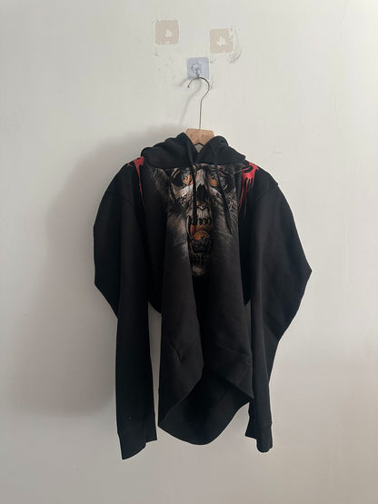 vetements mislaid skull hoodie