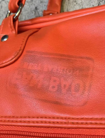 Walter Van Beirendonck Puk Puk 3D Orange Bag