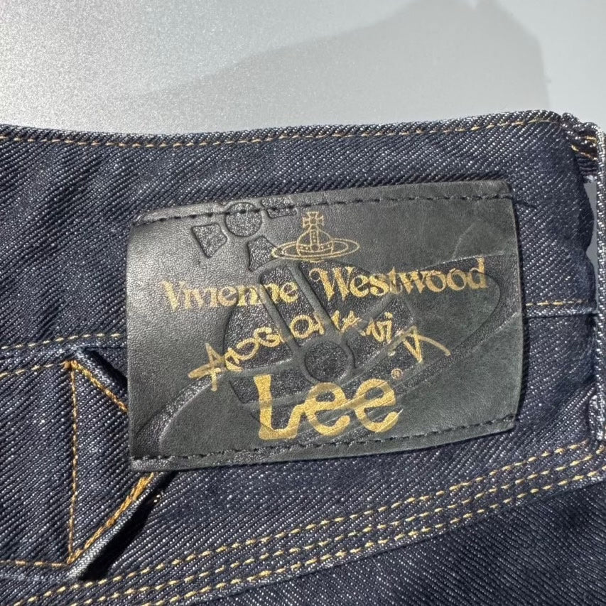 Vivienne Westwood x Lee Raw Curved Jeans
