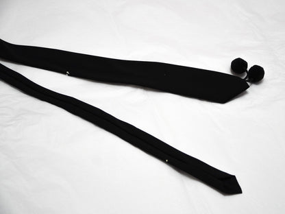 Yohji Yamamoto 1980s Pom Pom Tie