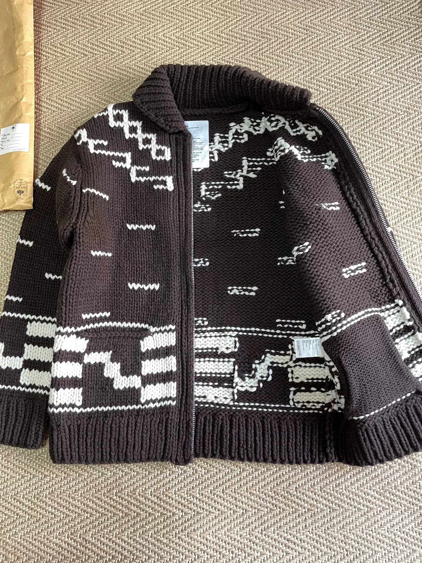 WTAPS Cowichan Wool Sweater 14AW