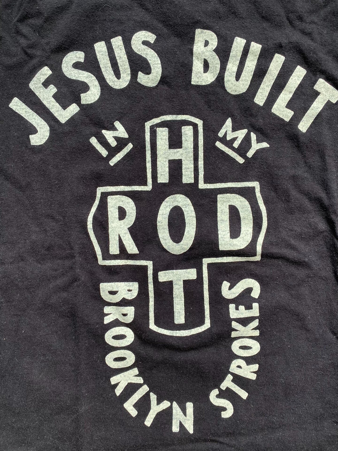 brooklyn strokes long sleeve graphic tee