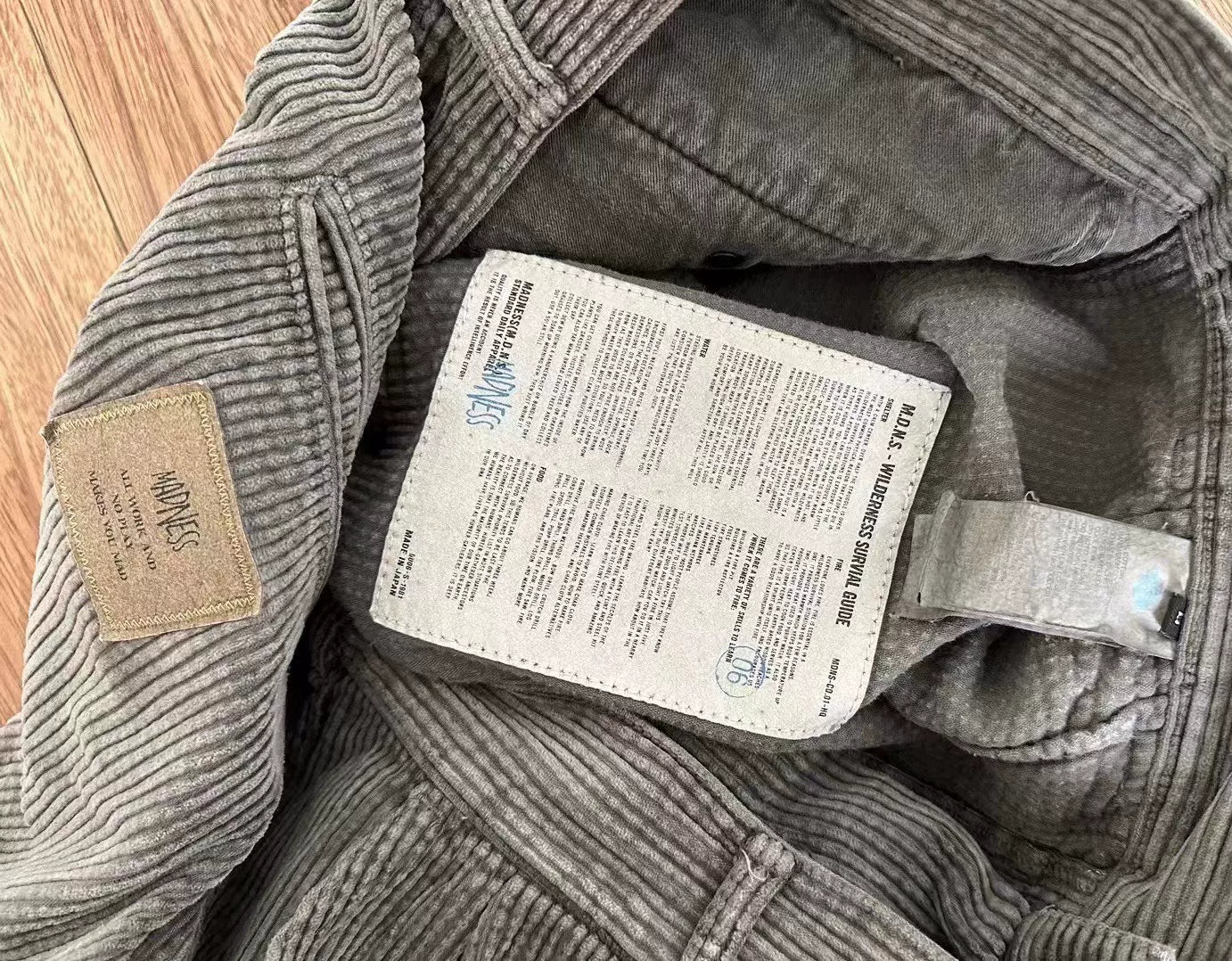 madness corduroy pants for casual style