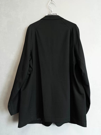 oversized wool jacket by yohji yamamoto