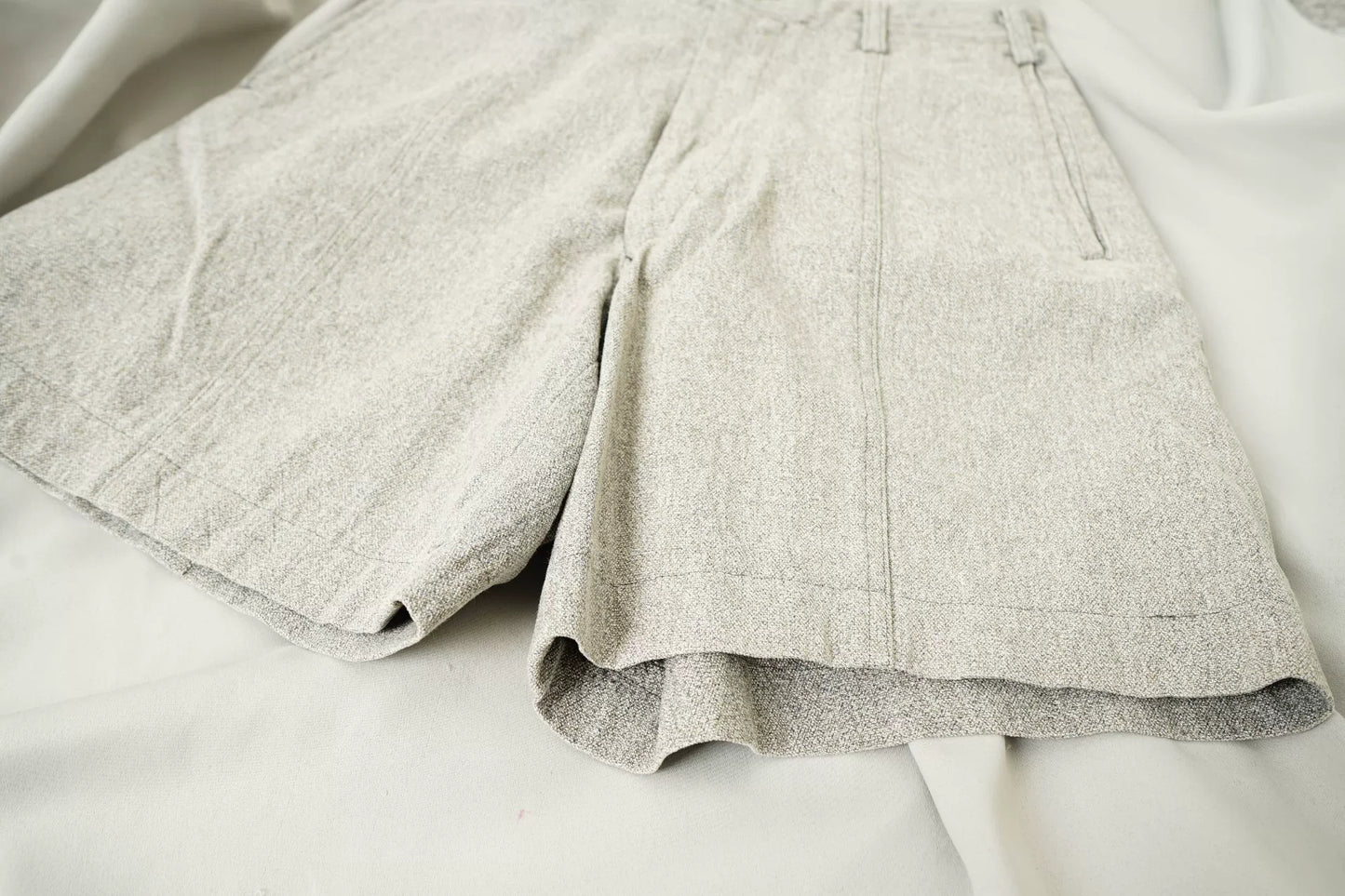 Yohji Yamamoto Y's for Men Gray Shorts