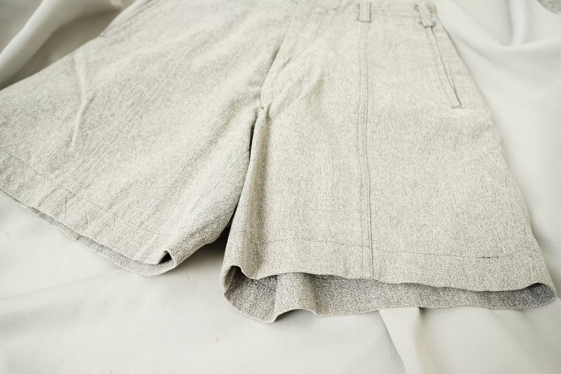 Yohji Yamamoto Y's for Men Gray Shorts
