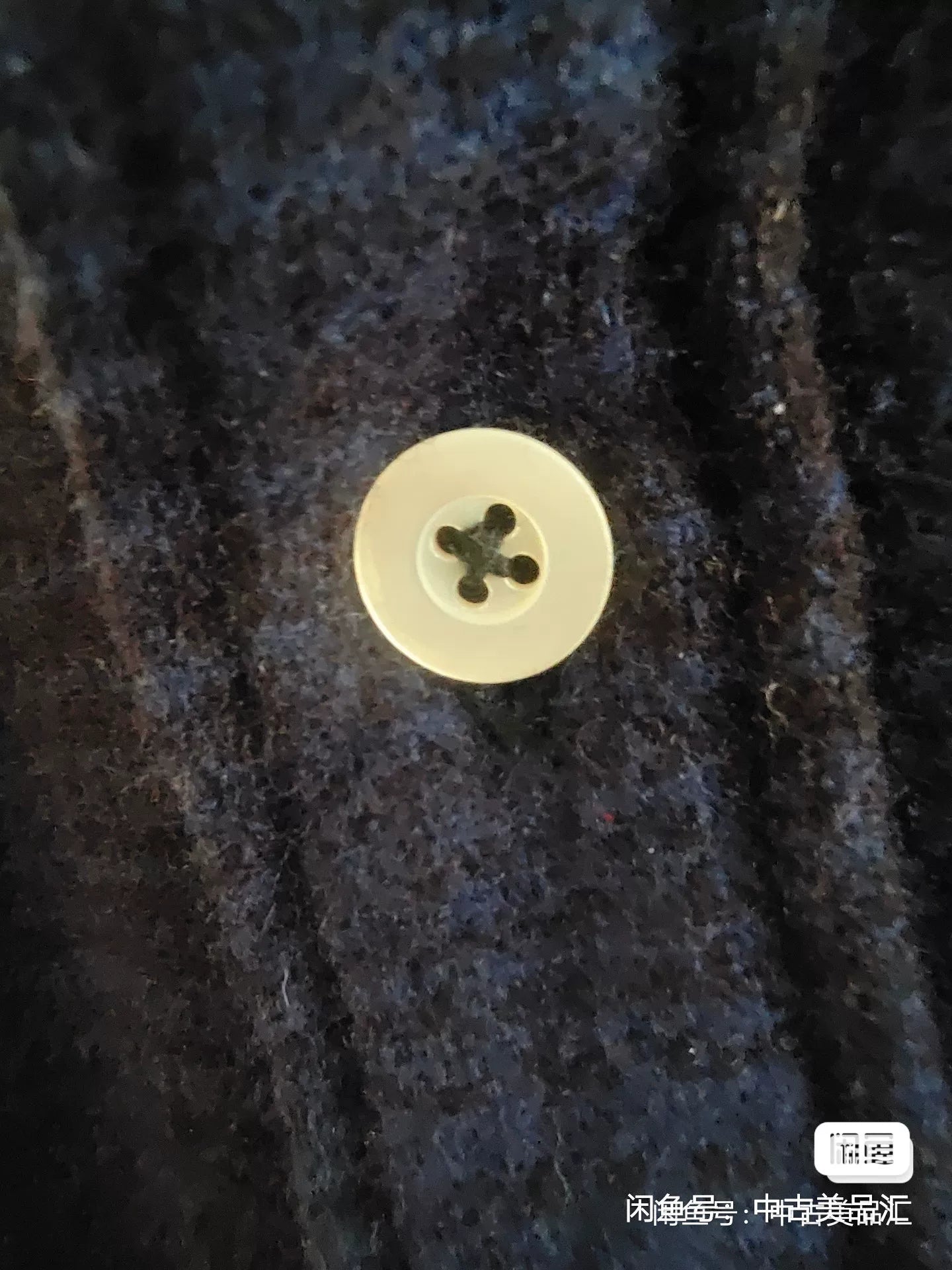 Freewheelers Navy Check Wool Shirt