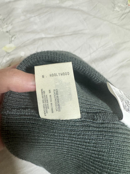n.hoolywood 22AW Wool Blend Knit Beanie