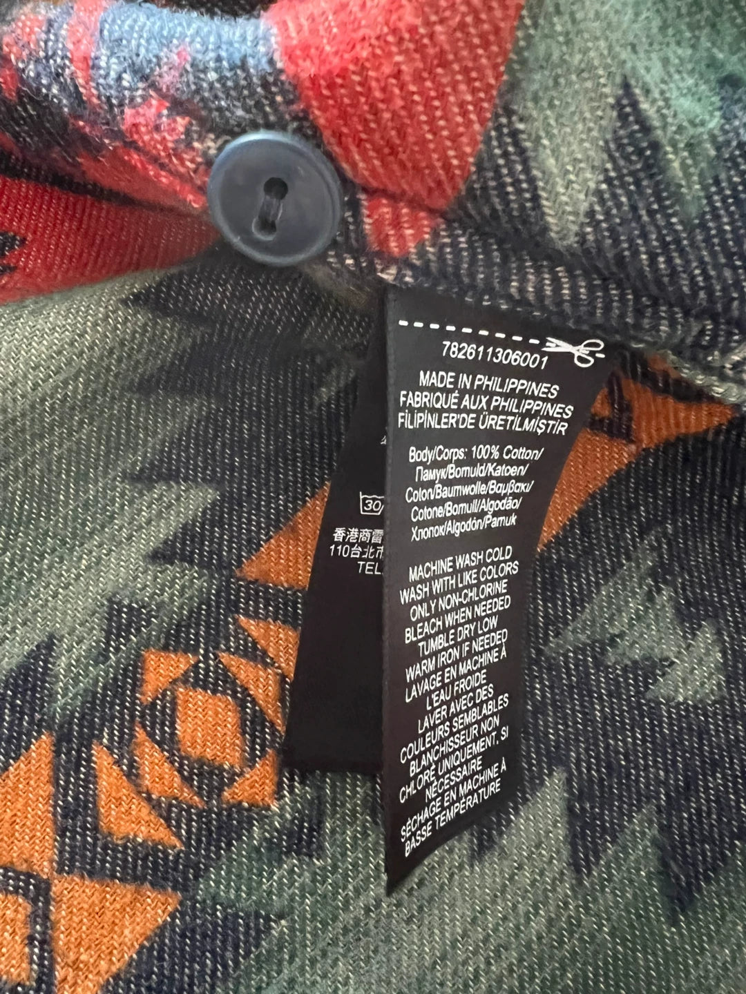 RRL Southwest Pattern Flannel Shirt