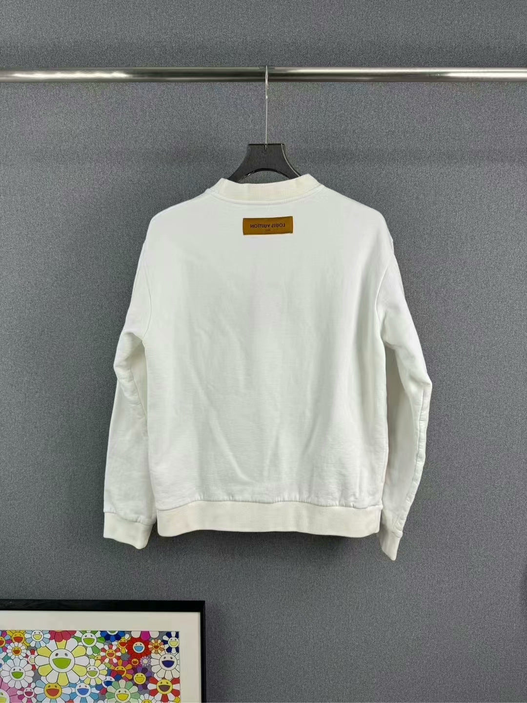 louis vuitton floral embroidered sweatshirt