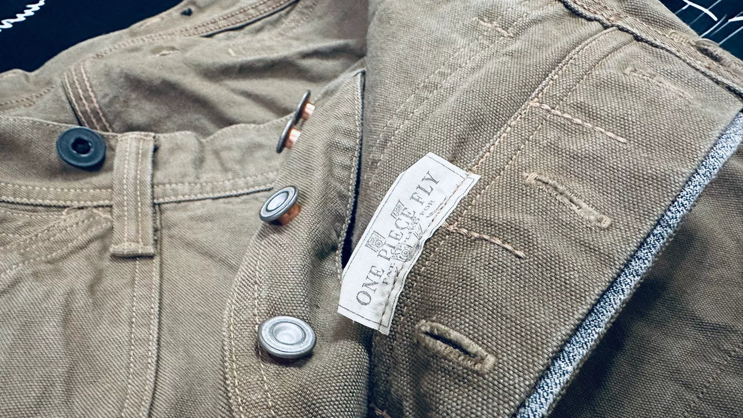 High-Waist Straight Leg Work Pants