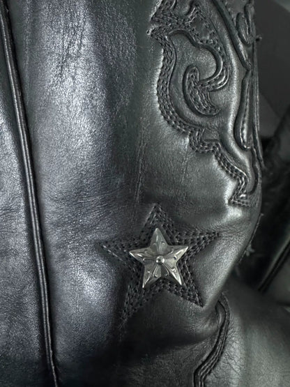 Chrome Hearts Western Cowboy Star Boots