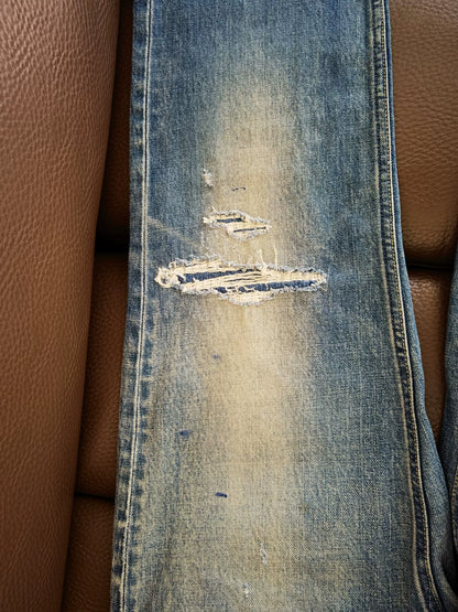 Visvim 18SS 03D14 Washed Jeans