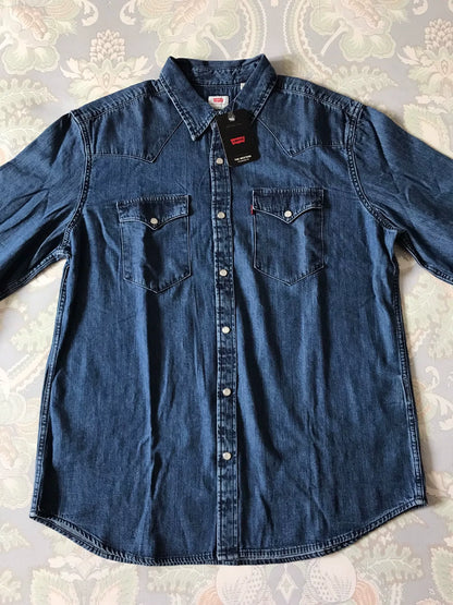 Levi's 85745-0073 Washed Denim Shirt