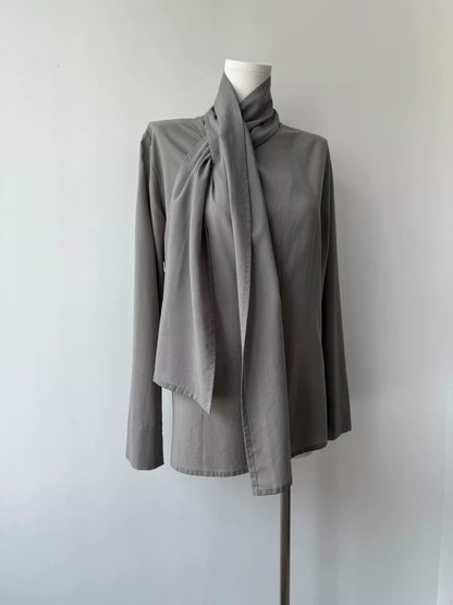 Yohji Yamamoto Long Sleeve Loose Shirt