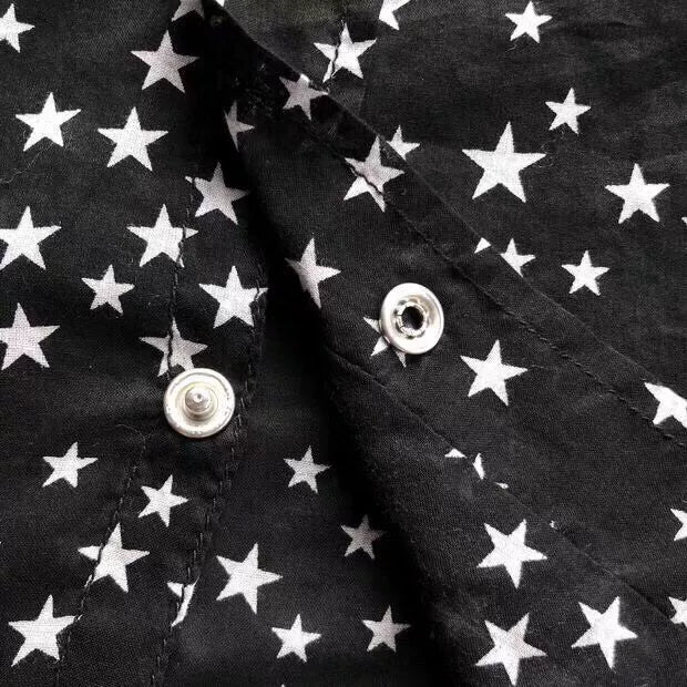 Saint Laurent Men's Black Star Shirt