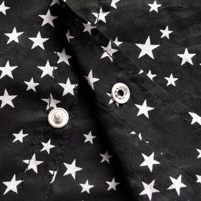 Saint Laurent Men's Black Star Shirt