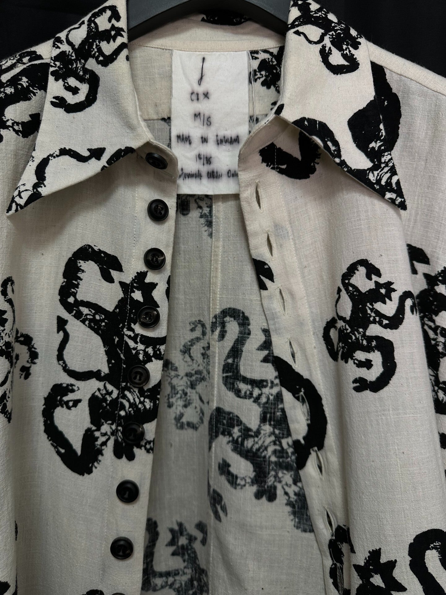 limited edition printed shirt by john alexander skelton