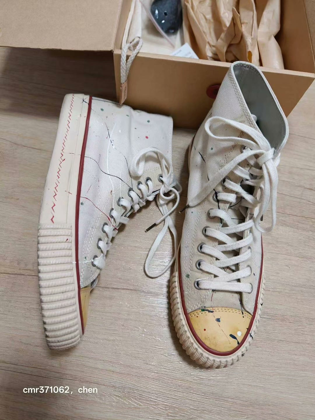 VISVIM 19 ICT SKAGWAY Ink High-Top Shoes