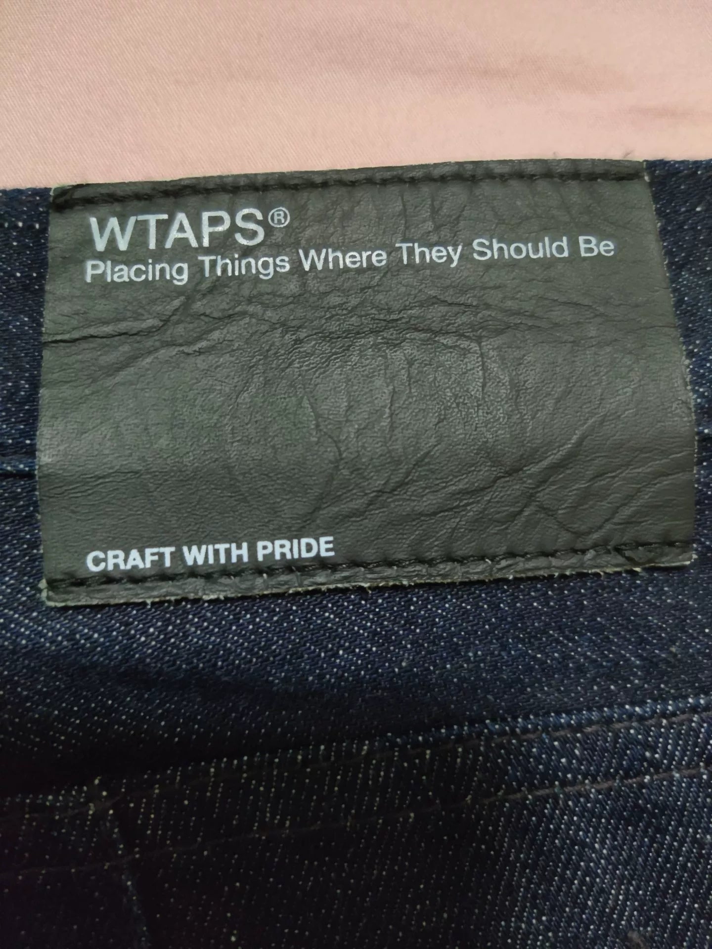 WTAPS 13AW Skinny Raw Denim Jeans