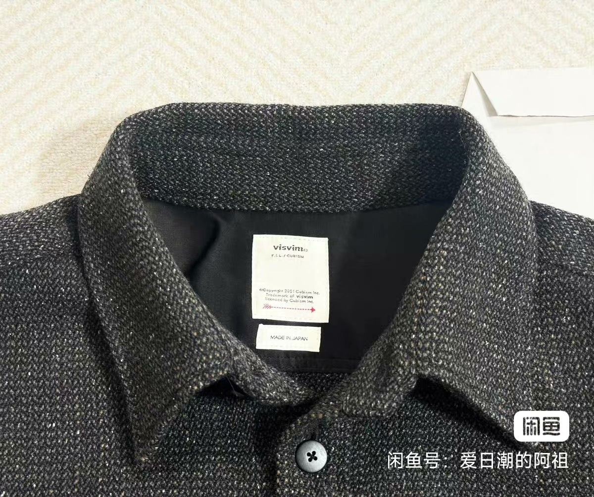 Visvim Lumber Tweed Shirt Jacket