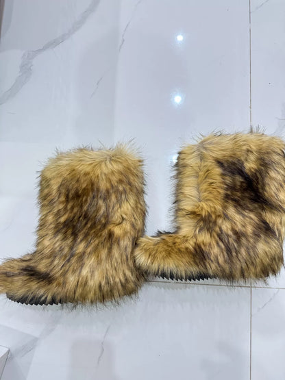 Celine Fur Boots for Men
