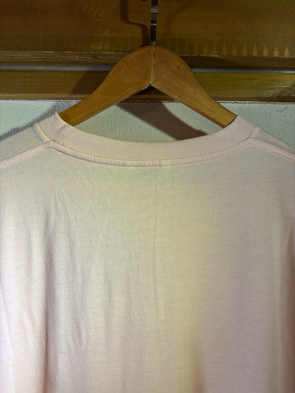 Auralee All Wool Pink Short-Sleeve Tee