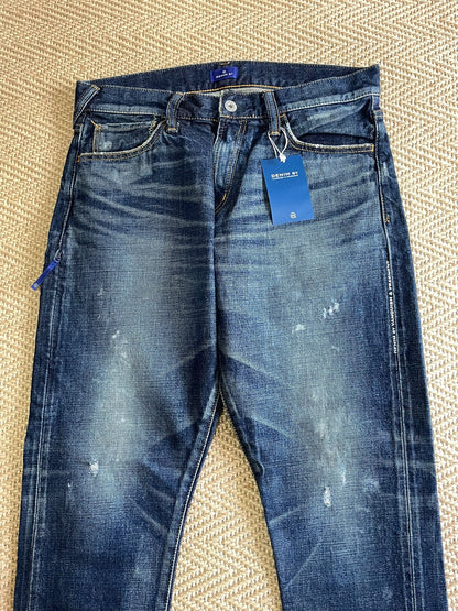 denim by vanquish & fragment cropped jeans