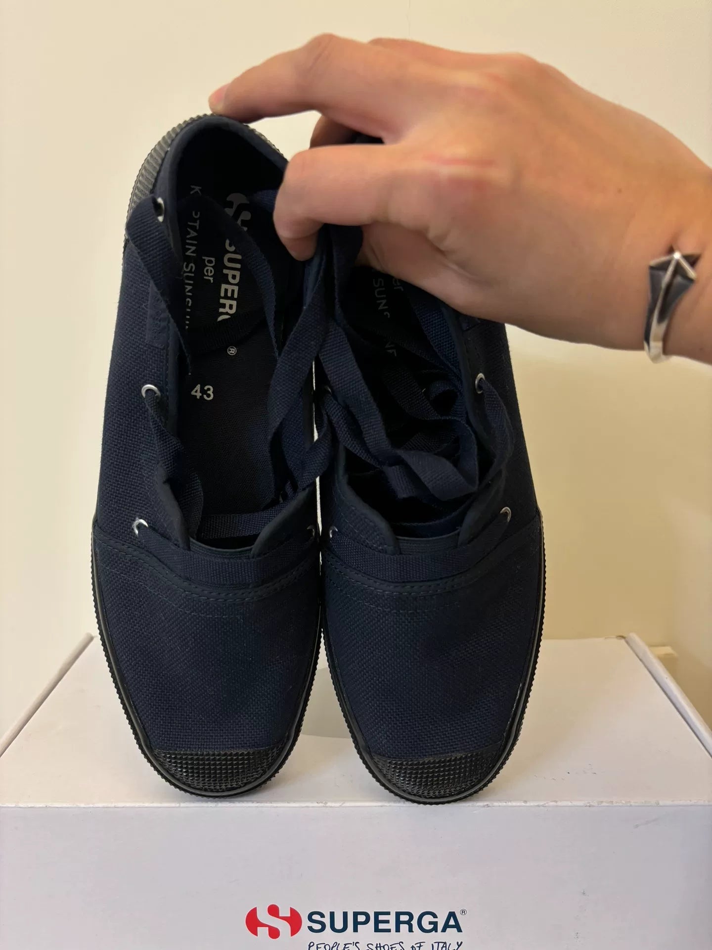 Kaptain Sunshine x Superga Lace-Up Shoes