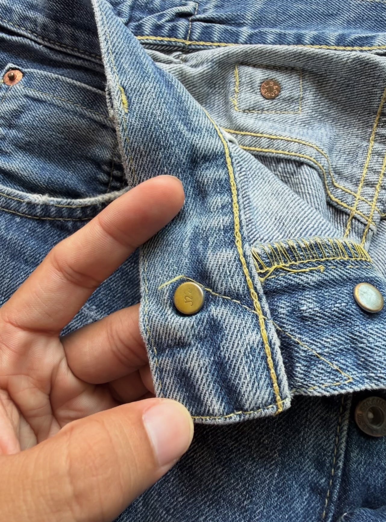 Vintage Levi's 90s 702xx BigE Selvedge Denim