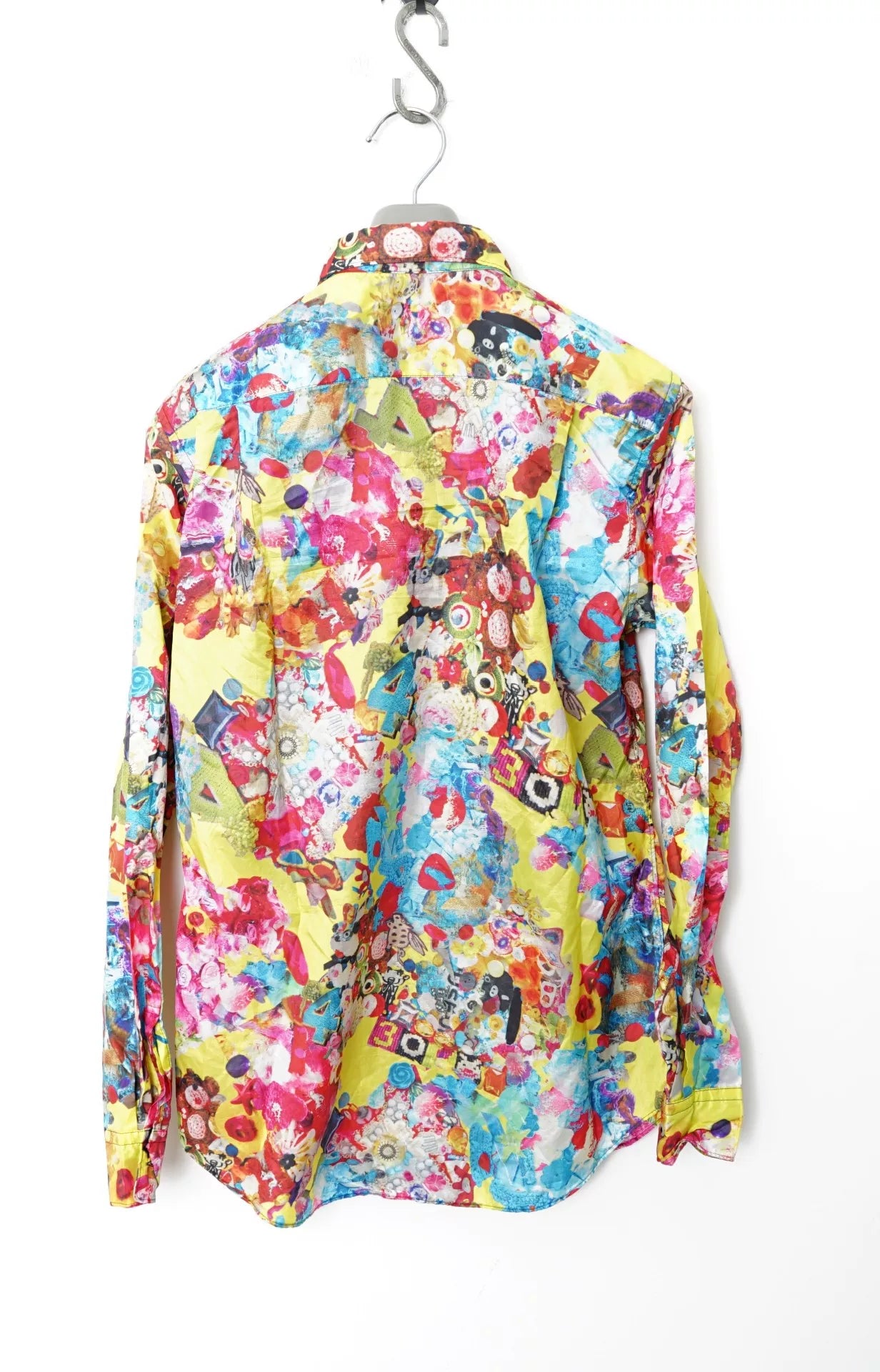 Comme des Garçons Graffiti Floral Shirt