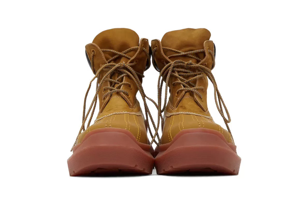 UNDERCOVER 20AW Panelled Lace Up Boots