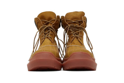 UNDERCOVER 20AW Panelled Lace Up Boots