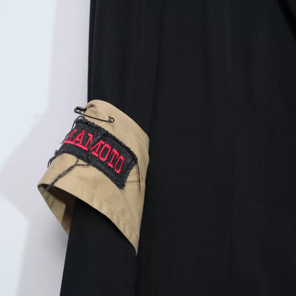 Yohji Yamamoto Yellow Armband Suit AW20