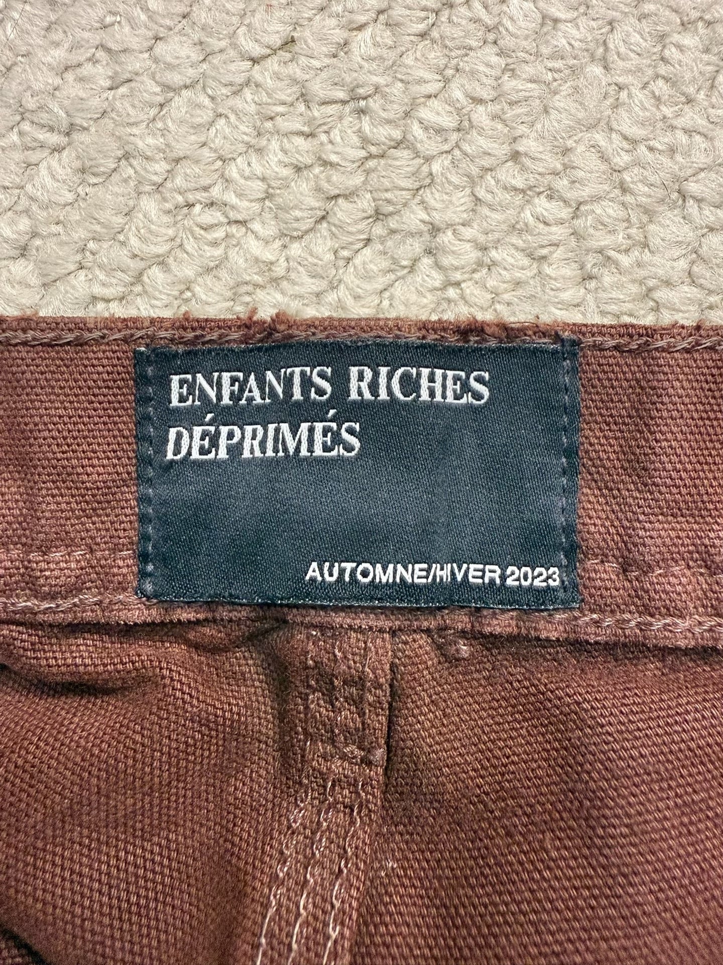 ERD 23FW Distressed Safety Pin Cargo Pants