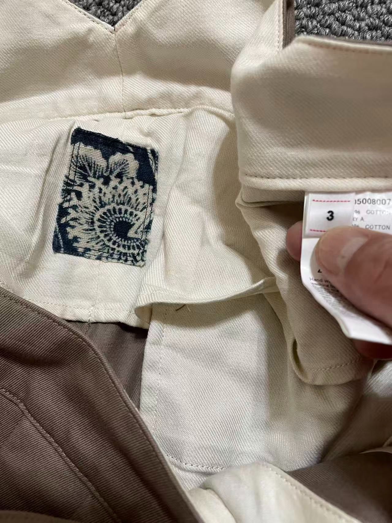 visvim hakama pants ict line
