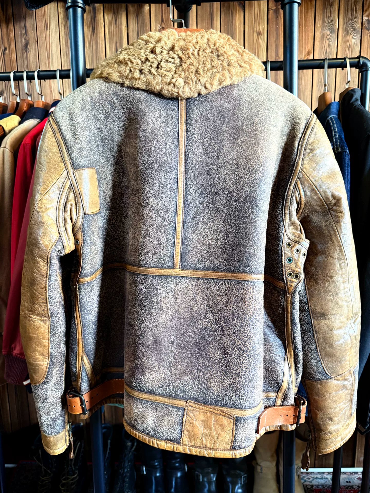 Ralph Lauren B3 Shearling Flight Jacket