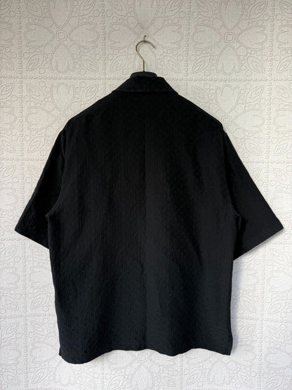 louis vuitton short sleeve silk shirt