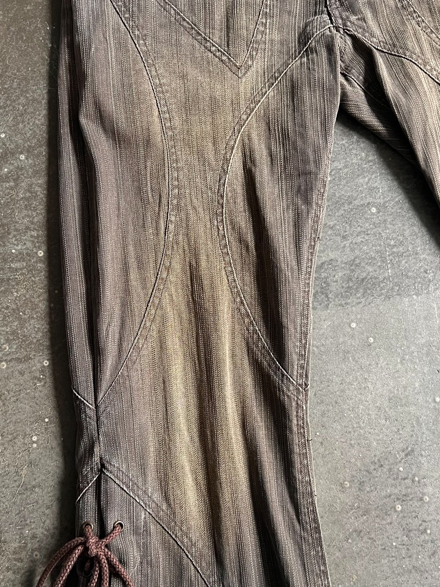 Tornado Mart Bell Bottom Denim Pants