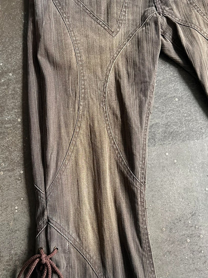 Tornado Mart Bell Bottom Denim Pants